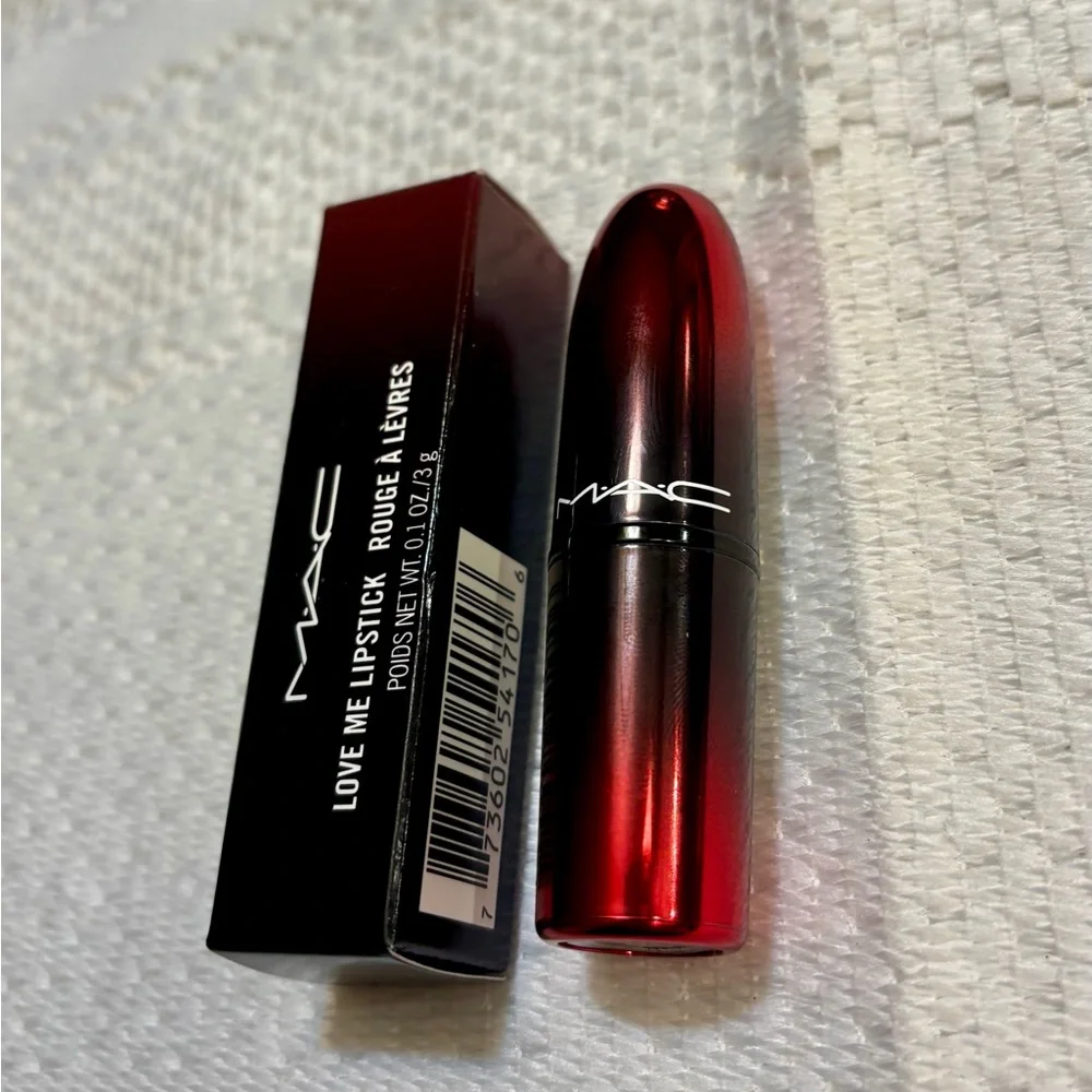 MAC Cosmetics NWT Love Me Lipstick - #425 Maison Rouge - Picture 3 of 6